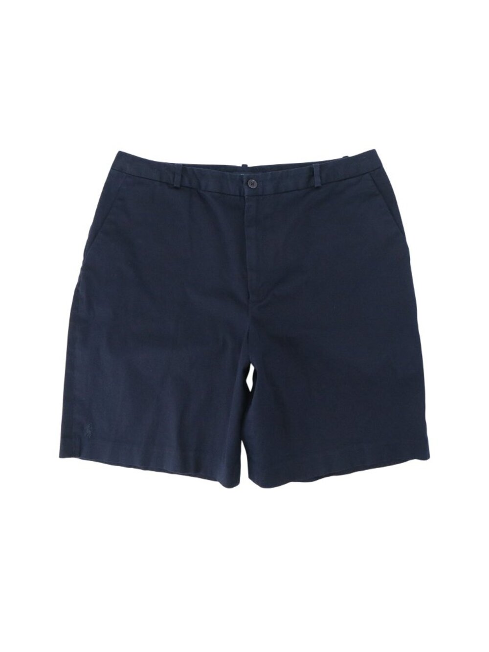 Ralph Lauren Sport Navy Blue Cotton Chino Shorts 12